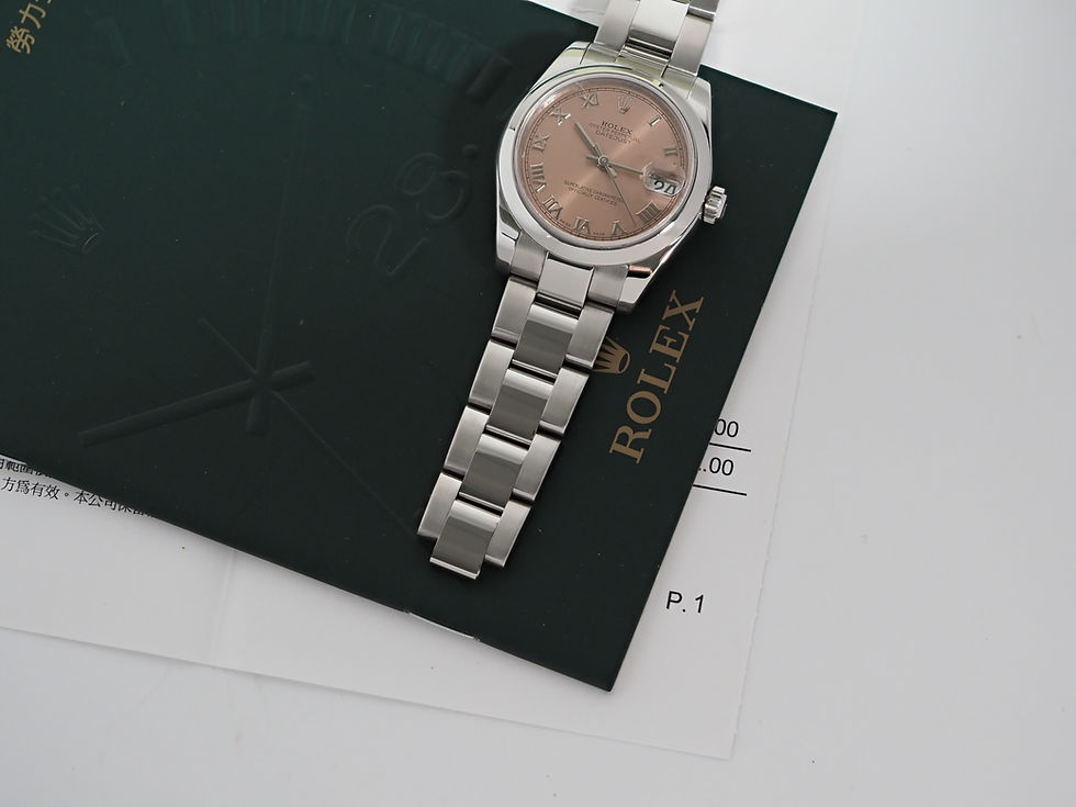 Thumbnail: Rolex Ladies Datejust 31mm 178240 Salmon Dial Box Papers 2011