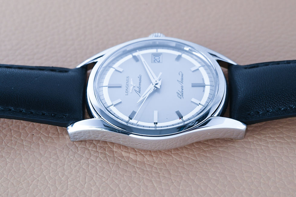 Miniature : Longines Silver Arrow Automatic L1.647.4 38.5mm Re-Edition