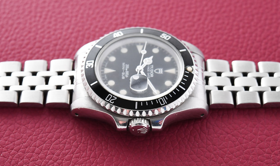 Thumbnail: Tudor Prince Date Mini Sub 73190 With Hangtag and Papers 1996