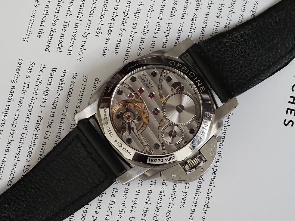 Thumbnail: Panerai Luminor Marina Militare Destro 47mm PAM00217