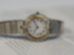 Thumbnail: Cartier Santos Vendome Two Tone 8191 27mm White Dial 1990's