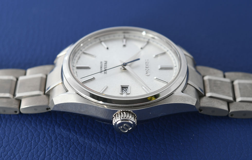 Thumbnail: Seiko Presage Titanium 41mm Baby Snowflake SARX055 Box Papers