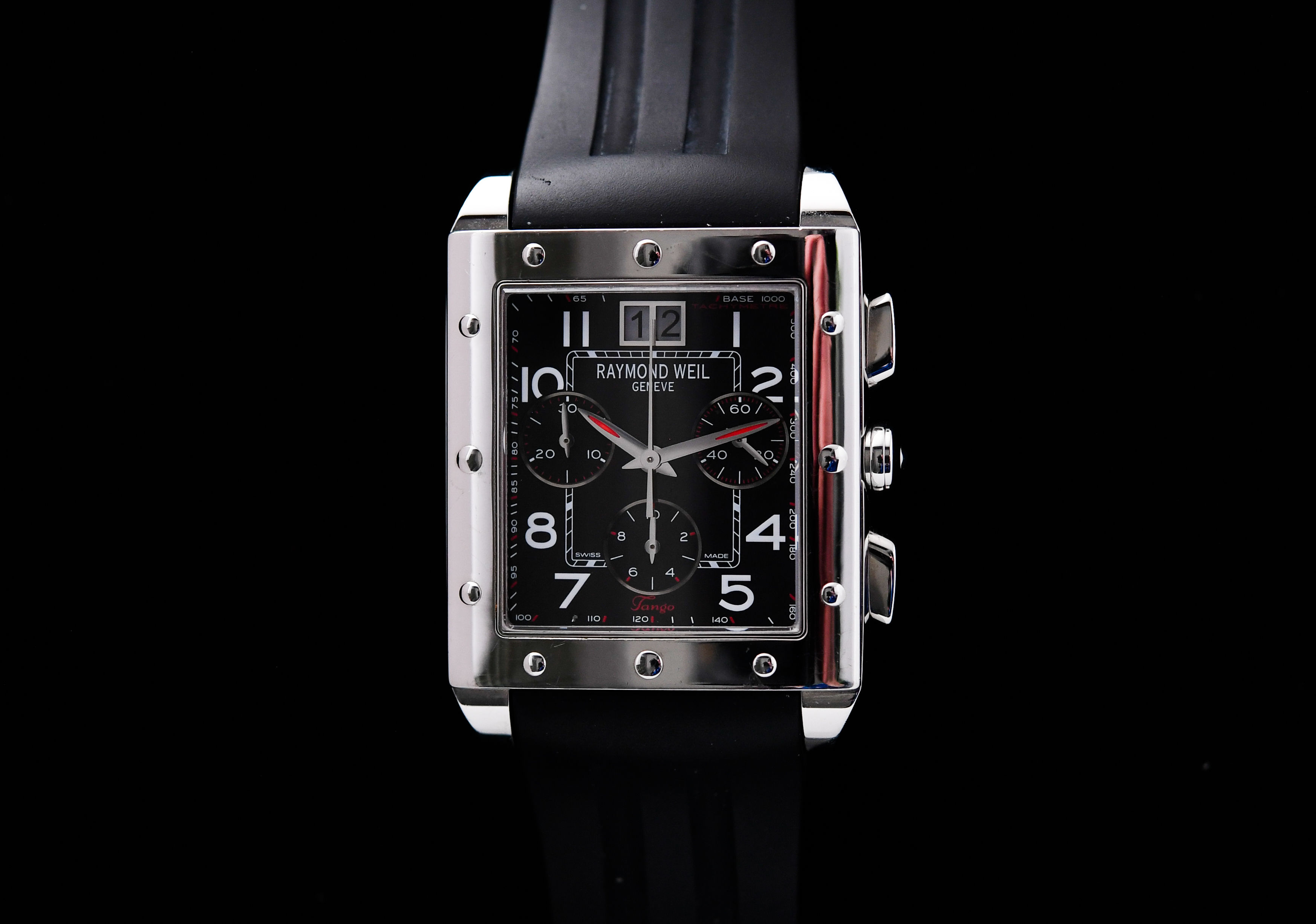 Raymond Weil Tango Chronograph Rectangular 4881 Box Papers