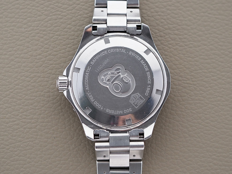 Miniature : TAG Heuer Aquaracer Calibre 5 WAP2011 White Dial 41mm