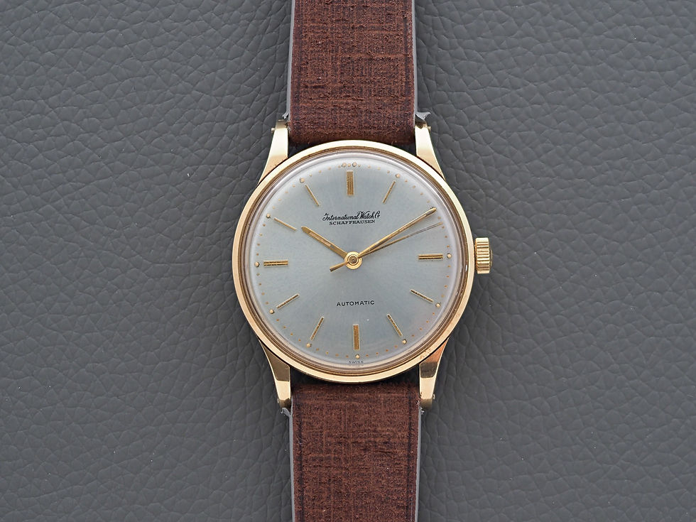 IWC Schaffhausen Ref 309A 14k Yellow Gold Cal 853 Automatic 34mm