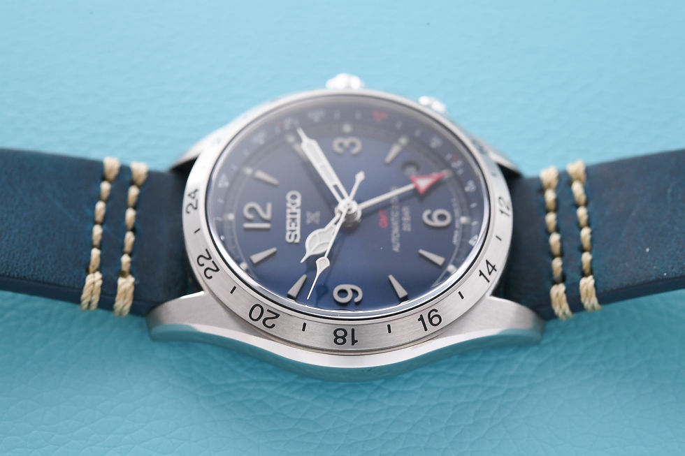 Thumbnail: Seiko Alpinist GMT Blue Dial SPB377J1 Box Papers 2023