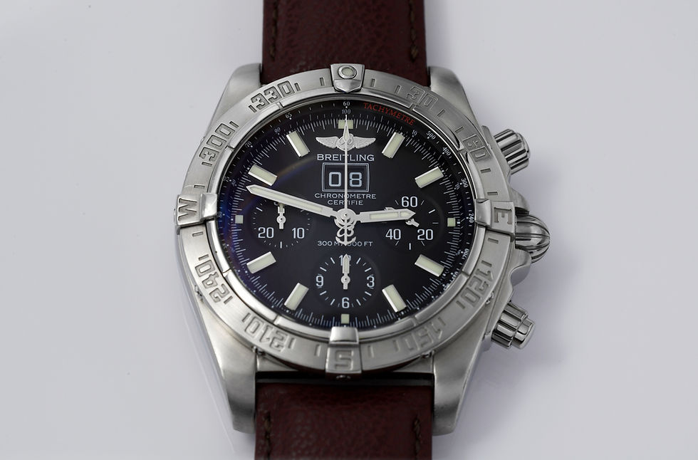 Thumbnail: Breitling Blackbird A44359 with Papers