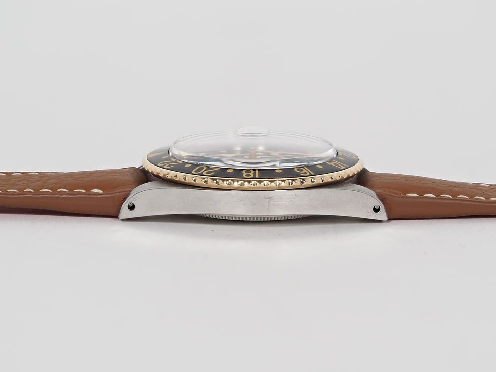 Thumbnail: Rolex GMT Master 1675 Two Tone Black Nipple Dial 1976