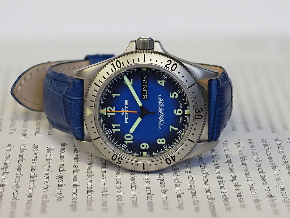 Thumbnail: FORTIS Watch 610.22.158.1 Cosmonauts Day Date