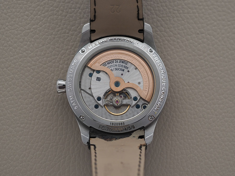 Miniature : Frederique Constant Maxime Manufacture FC-700X 42mm Anthracite Dial