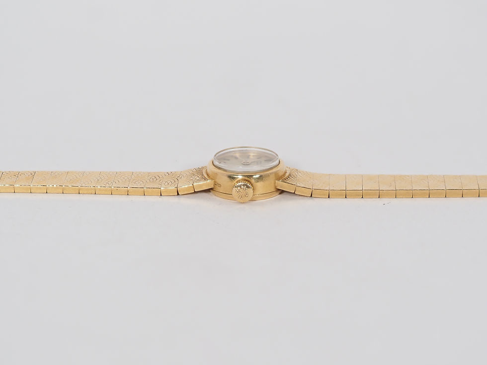 Thumbnail: Ladies Patek Philippe Model 3266/97 18k Yellow Gold 1969 Box Papers