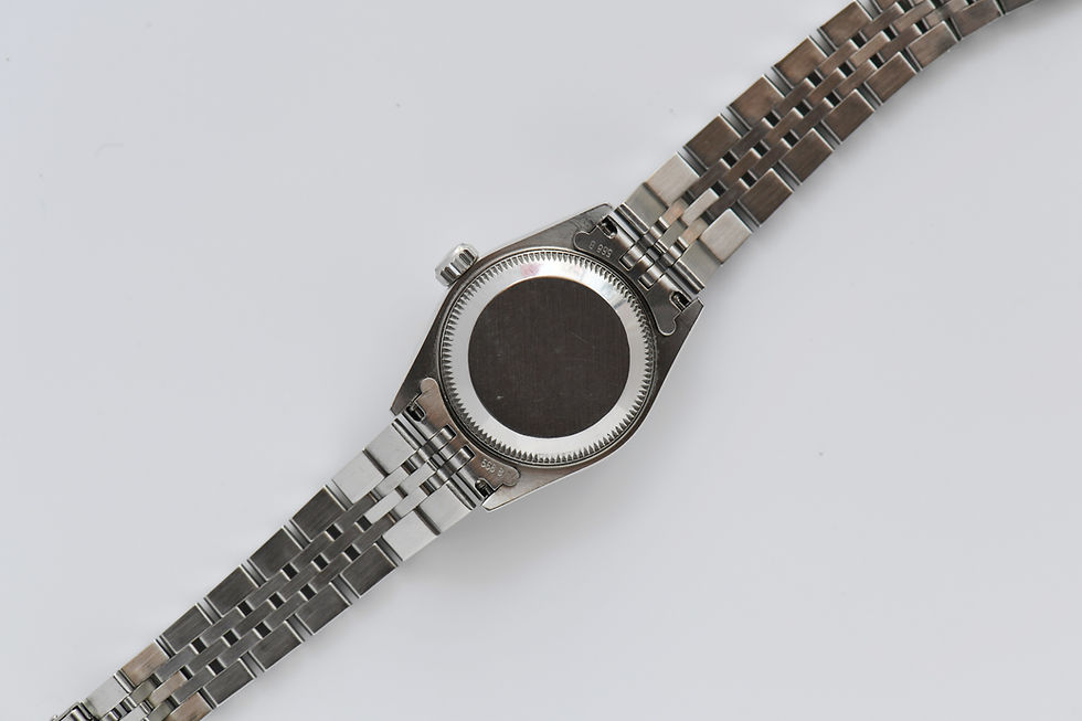 Miniature : Rolex Ladie's en acier inoxydable 26 mm Date 69240 1995