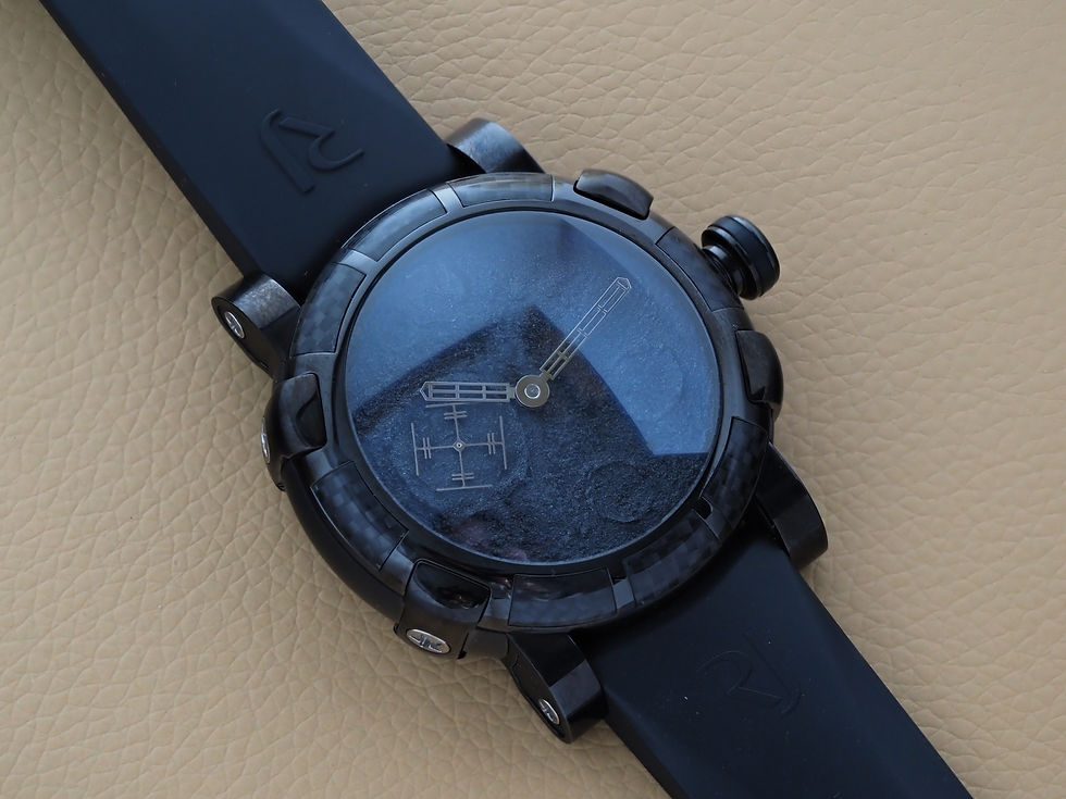 Thumbnail: Romain Jerome Moon Dust-DNA Limited 1969 Black Dial 46mm Box USB Unworn
