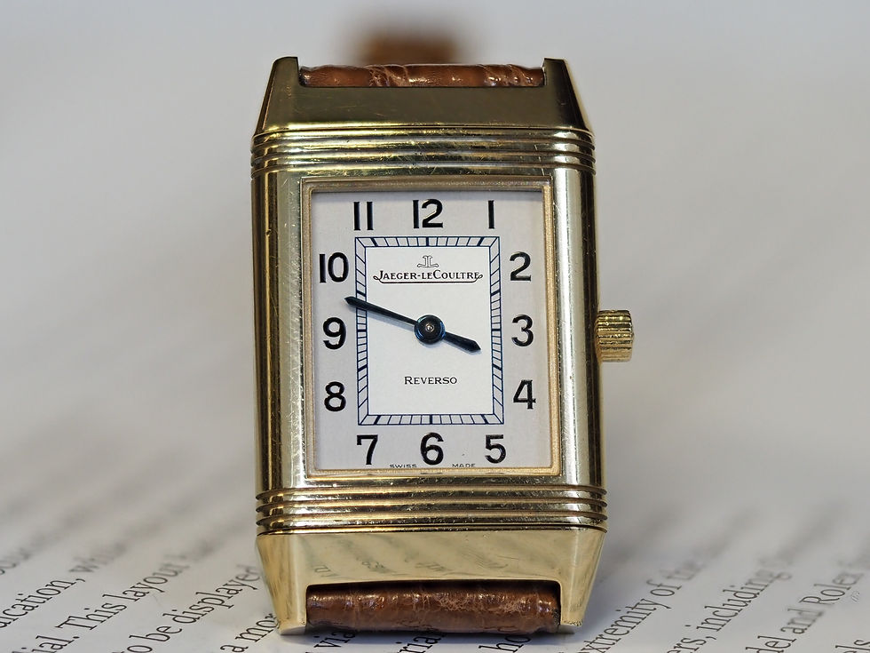 Miniature : Ladies Jaeger-LeCoultre Reverso 260.1.86 18k Gold 20x33mm