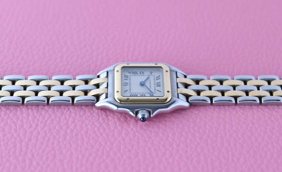 Thumbnail: Cartier Panthere 2 Row 1057917 22mm Two Tone