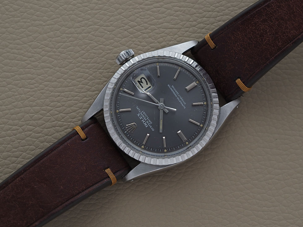 Thumbnail: Rolex Datejust 1603 Grey Lavender Dial 1966