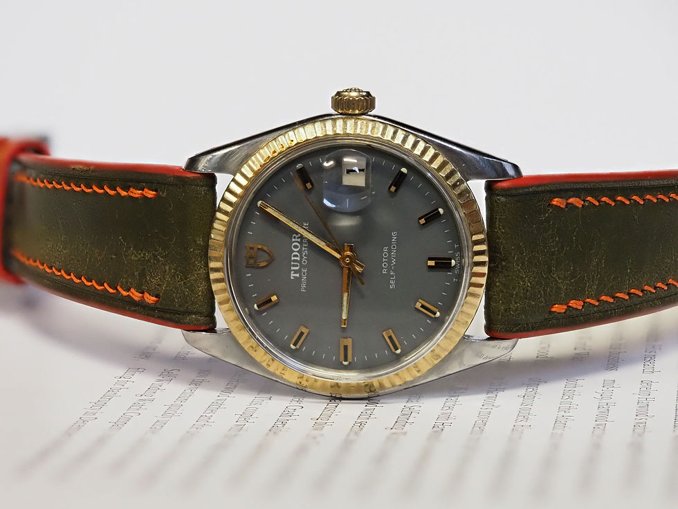 Thumbnail: Tudor PrinceOysterdate 34mm Two Tone 7990/3 Gray Dial /w Papers 1968