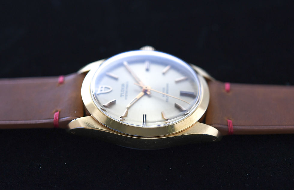 Thumbnail: Tudor Oyster Prince 7995/1 1969 Gold Plated Very Nice Condition
