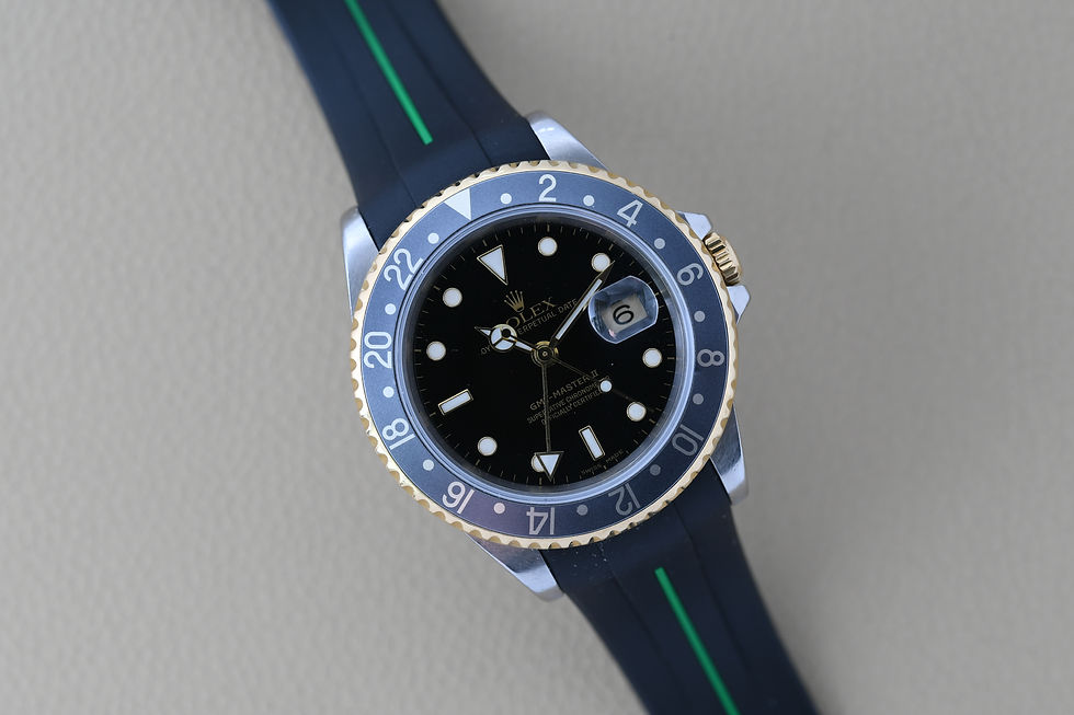 Thumbnail: Rolex GMT Master II 16713 Two Tone Box Papers 2000