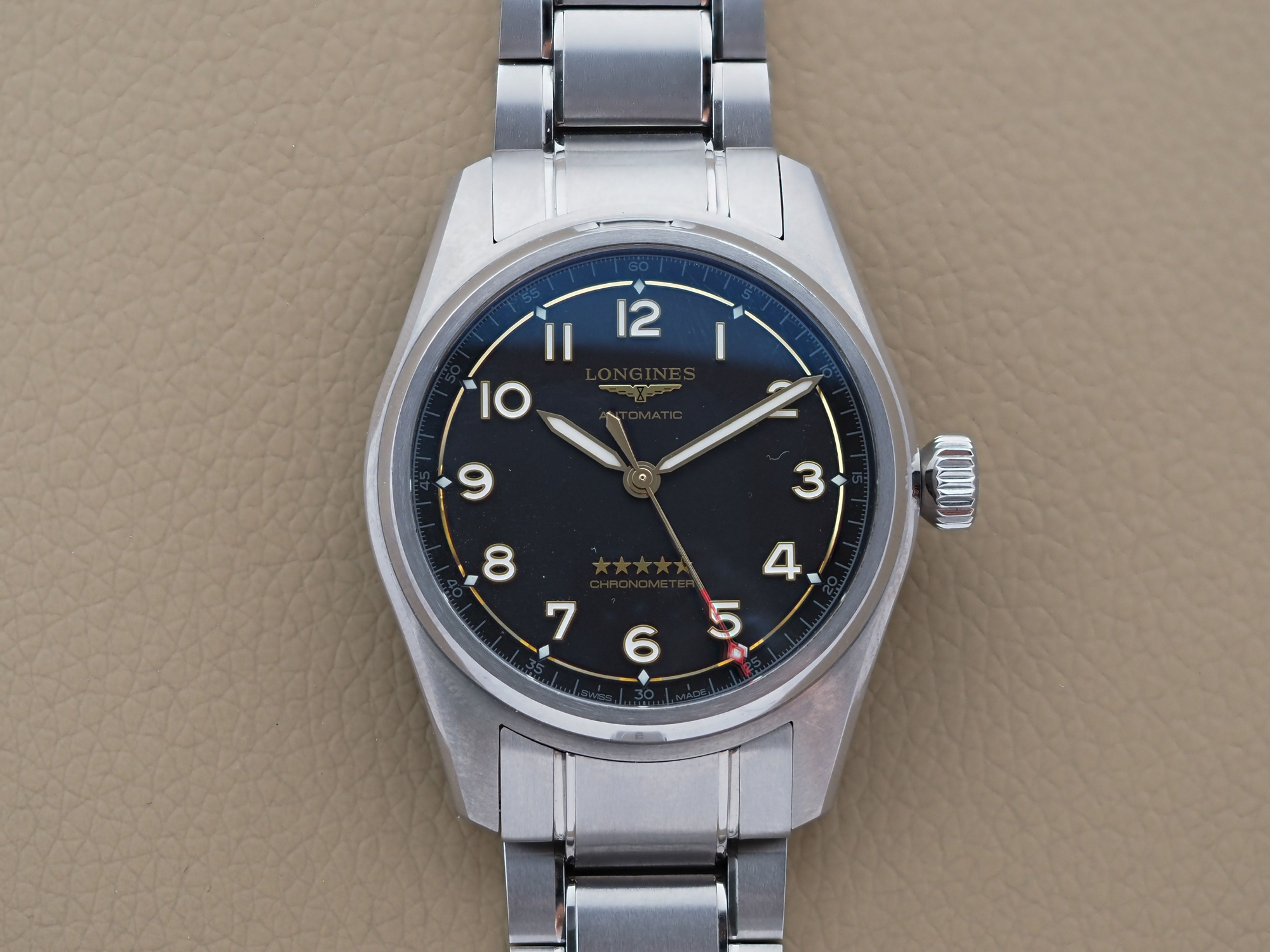 Longines Spirit Titanium 40mm L3.810.1.53.2 Box Papers