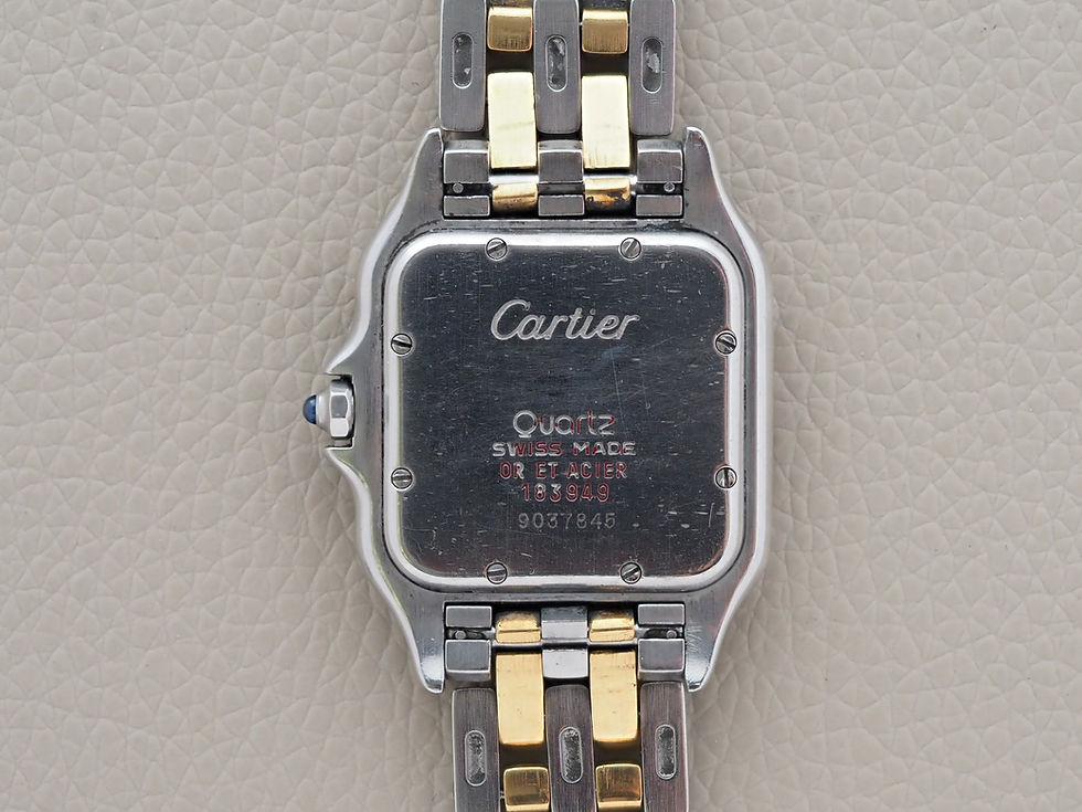 Miniature : Cartier Panthère 27mm 183949 Two Row Gold 8 Inches