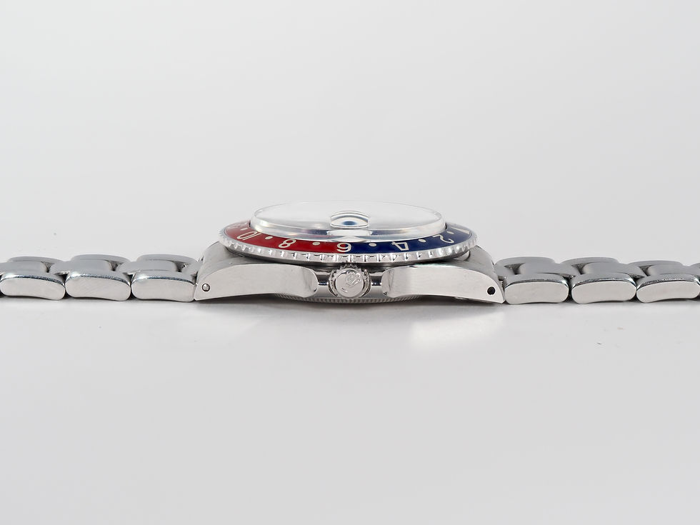 Thumbnail: Rolex GMT-Master Matte Dial 16750 Pepsi 78360 Oyster Bracelet 1981