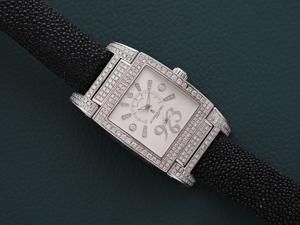 Miniature : De Grisogono Instrumento N°UNO Factory Diamonds Ladie's 33x55mm