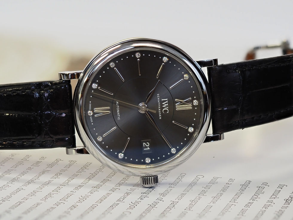 Miniature : IWC Portofino Automatic IW458110 Factory Diamonds Manual Papers 2019