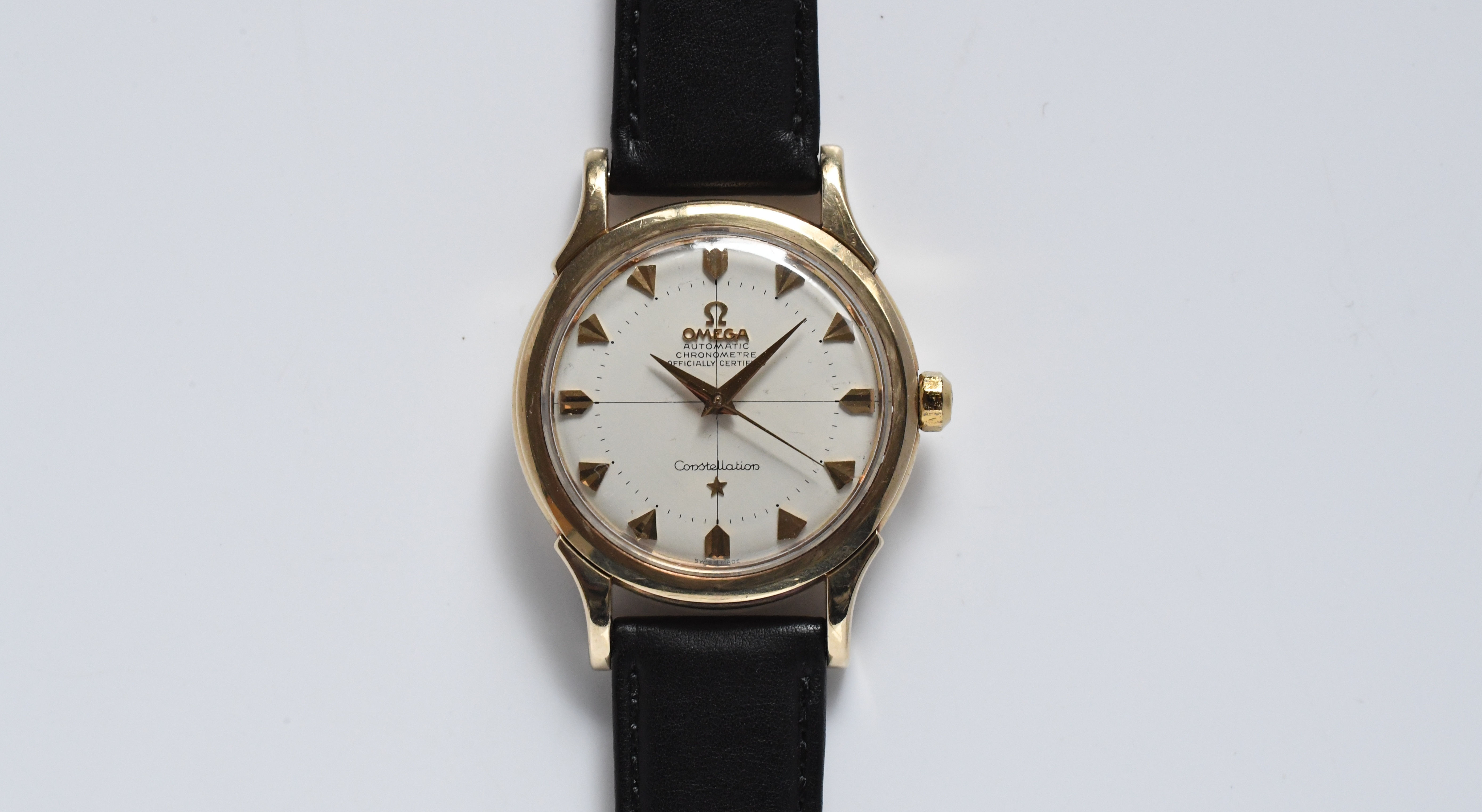 Omega Constellation 18k Gold 2852 2853