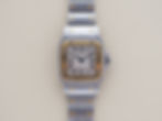 Thumbnail: Cartier Santos Galbee 166930 Two Tone 24mm Roman Numeral Dial
