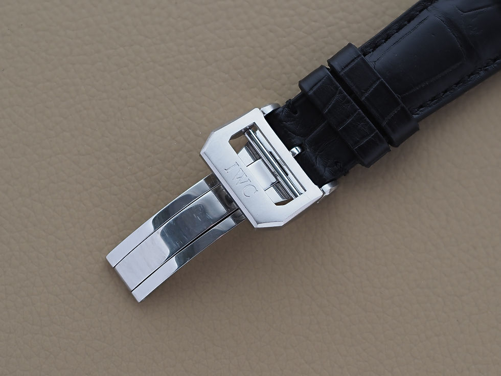 Thumbnail: IWC Portugieser IW500109 42mm 7 Day Power Reserve Black Dial