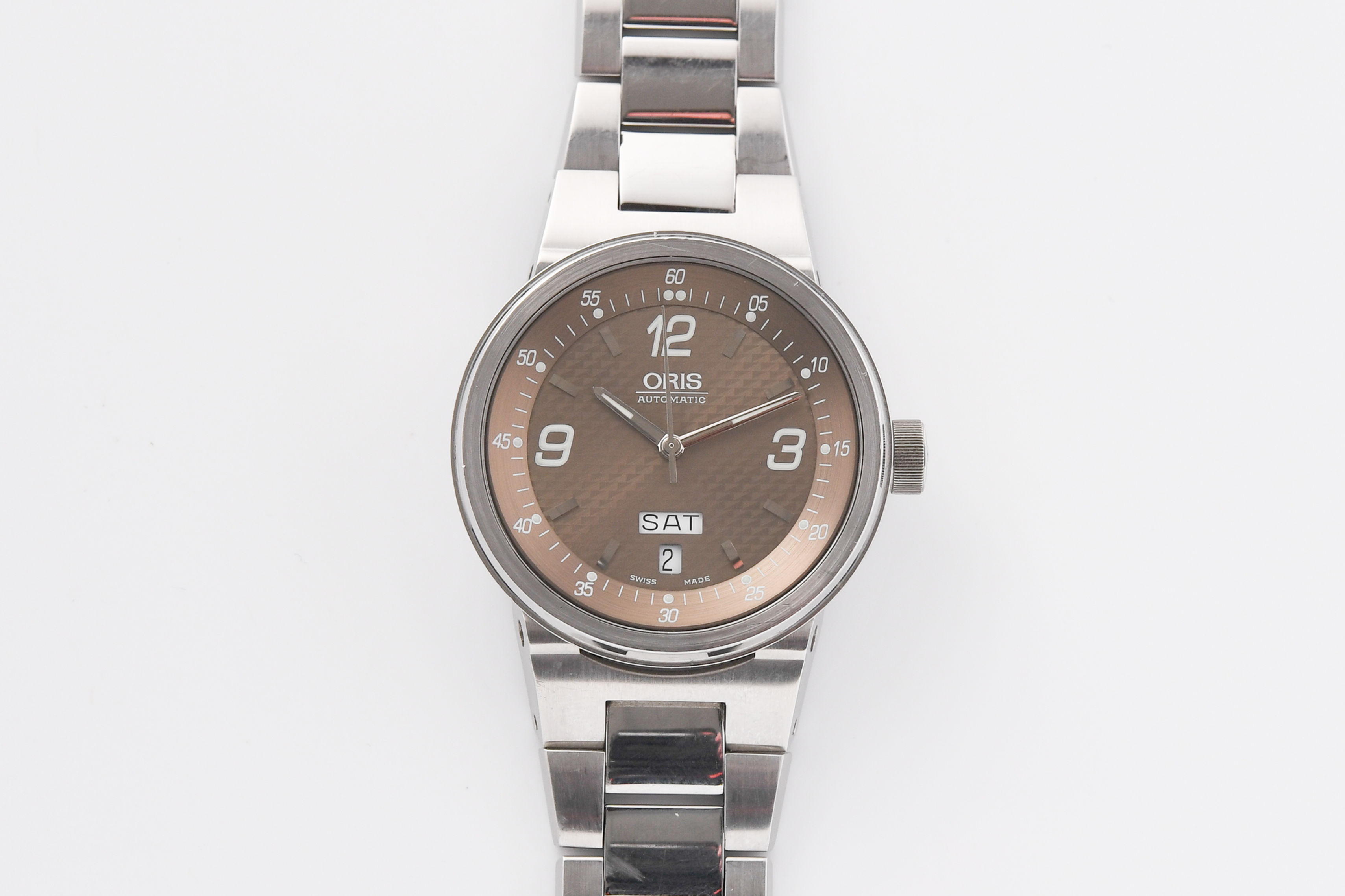 Oris Day Date 7560 Automatic Bronze Dial