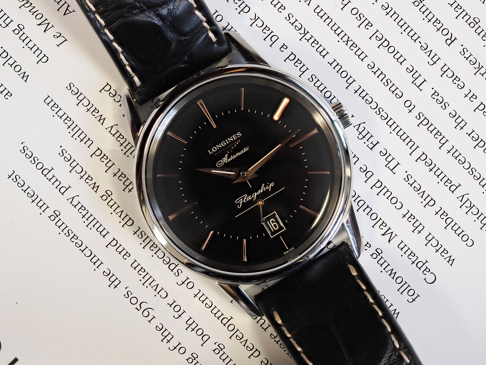 Miniature : Longines Flagship Heritage L4.795.4 38.5mm Box Papers 2024