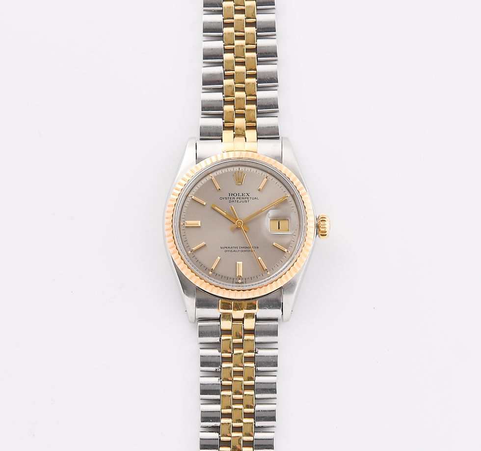 Rolex Datejust 1601 Pie Pan Gray Dial USA Jubilee Bracelet