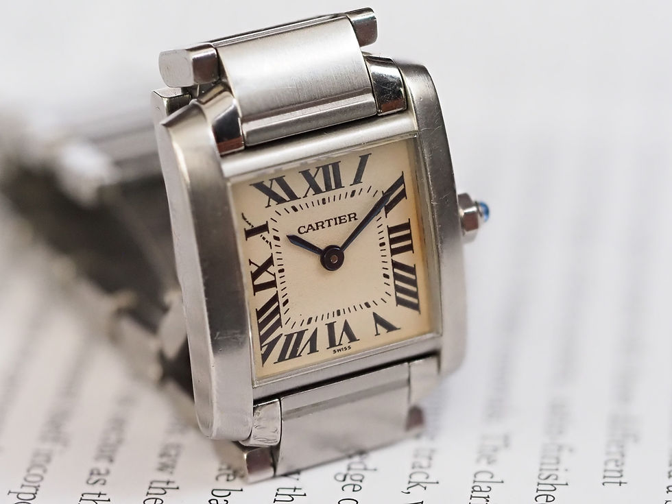 Miniature : Cartier Tank Francaise SM Ref 2300 Stainless Steel 20x25mm