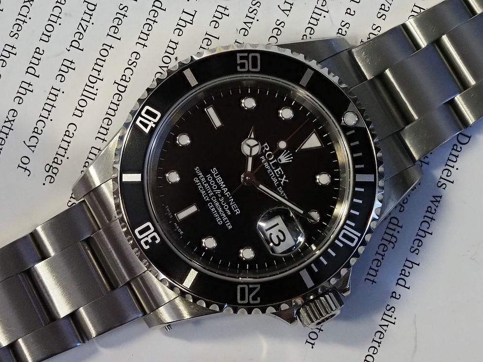 Thumbnail: Rolex Submariner 16610 Box Papers Unpolished Back Stickered 2001