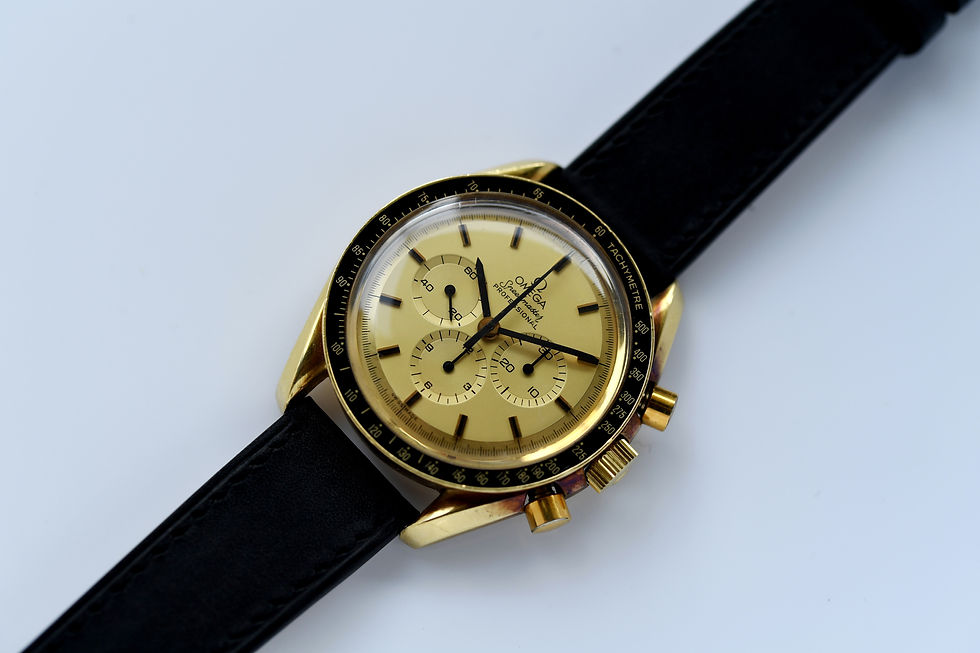 Thumbnail: Omega Speedmaster BA145.022 Apollo 11 XI 1969 18k Gold