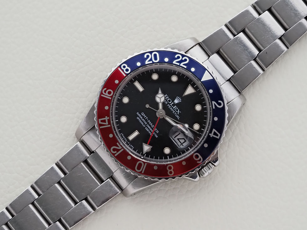 Thumbnail: Rolex GMT-Master Spiderweb Dial 16750 1984 78360 Bracelet