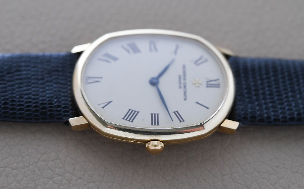 Miniature : Vacheron Constantin Patrimony "Ellipse" Ref 33074 Cal 1003/1 18k Gold