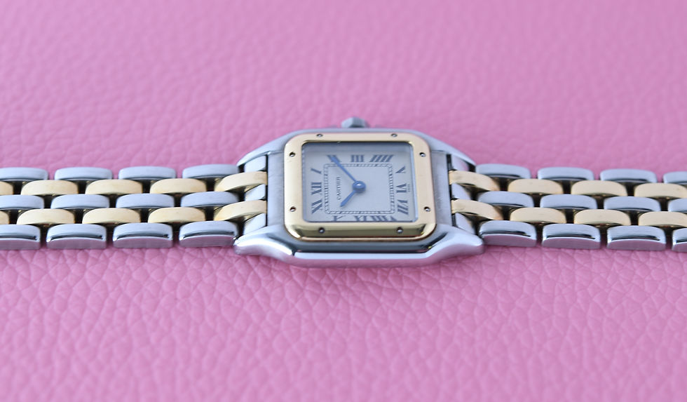 Thumbnail: Cartier Panthere 2 Row 1057917 22mm Two Tone
