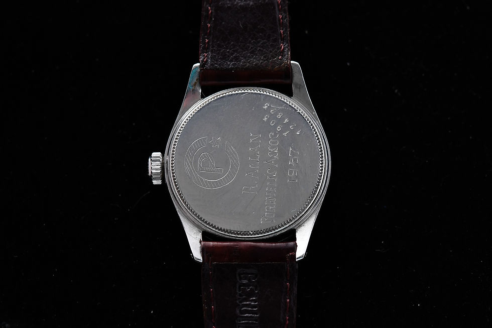 Thumbnail: Tudor Oyster 7903 12-3-6-9 Matte White Dial 32mm 1957