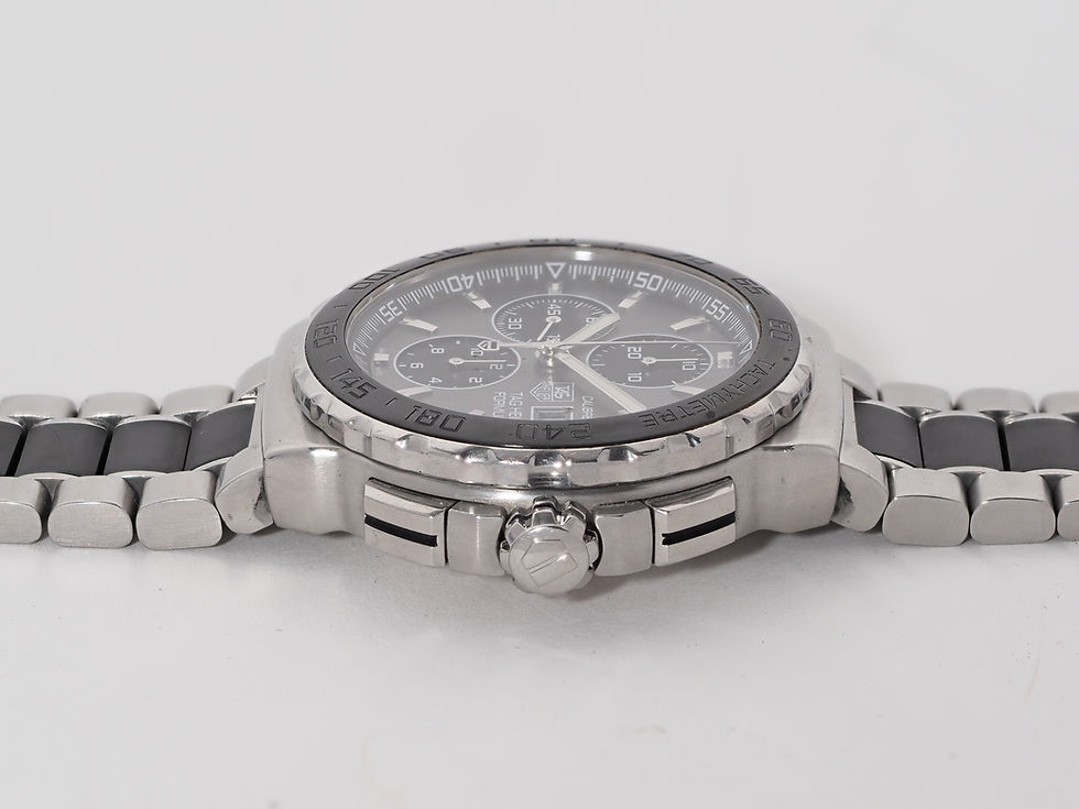 Thumbnail: TAG Heuer Formula 1 CAU2010 Grey and Black Dial 44mm