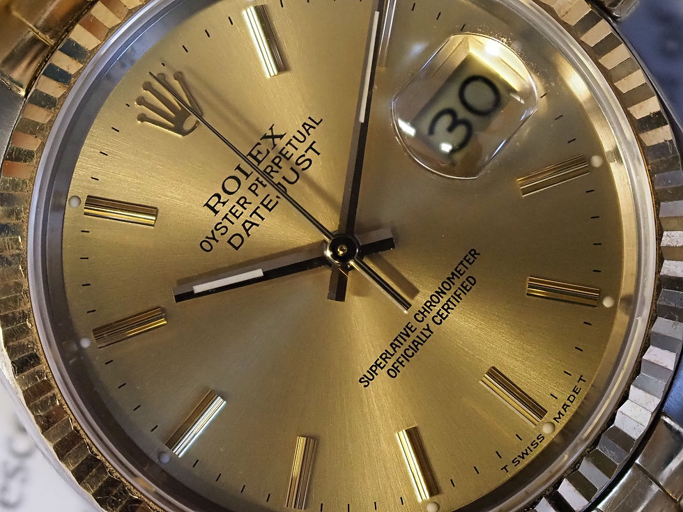 Thumbnail: Rolex Datejust 16233 Champagne DIal Jubilee 62523H-18 1988