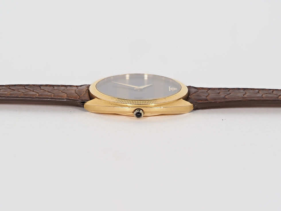 Thumbnail: Baume & Mercier 35114B Tiger Eye 34.5mm in 18k Yellow Gold