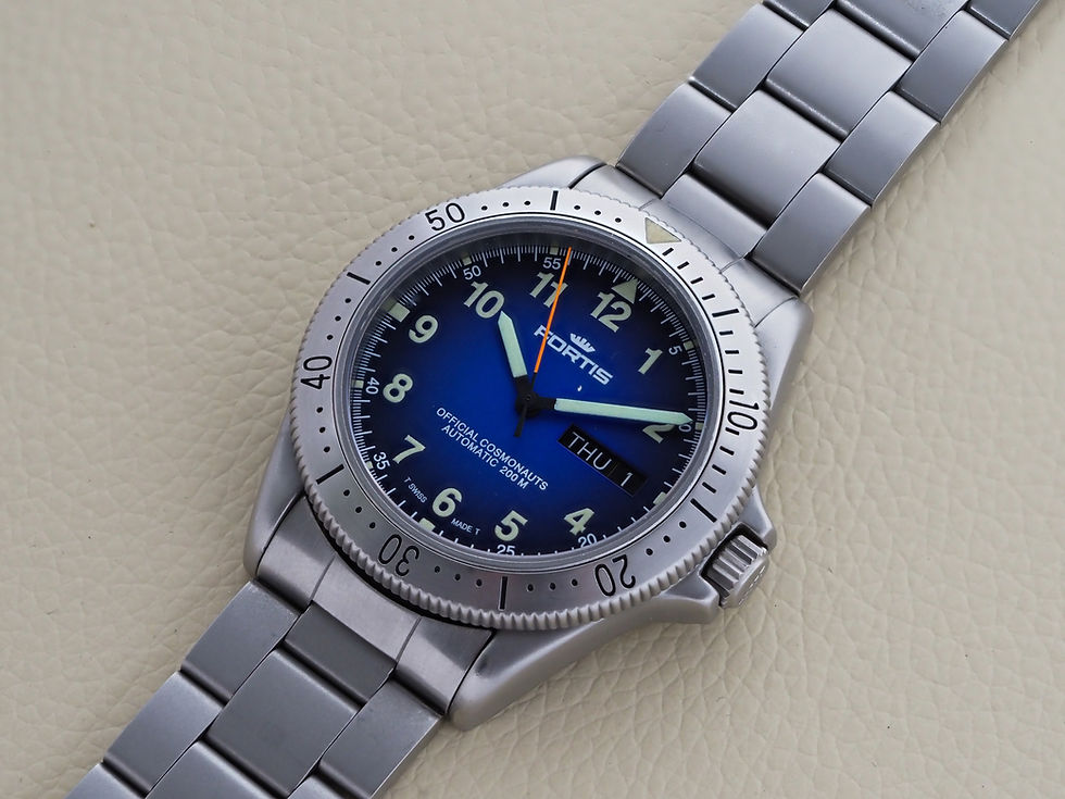 Thumbnail: FORTIS Watch 610.22.158.1 Cosmonauts Day Date