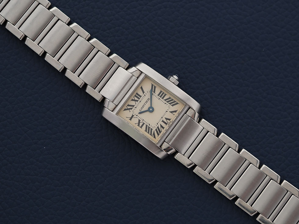 Miniature : Cartier Tank Francaise SM Ref 2300 Stainless Steel 20x25mm