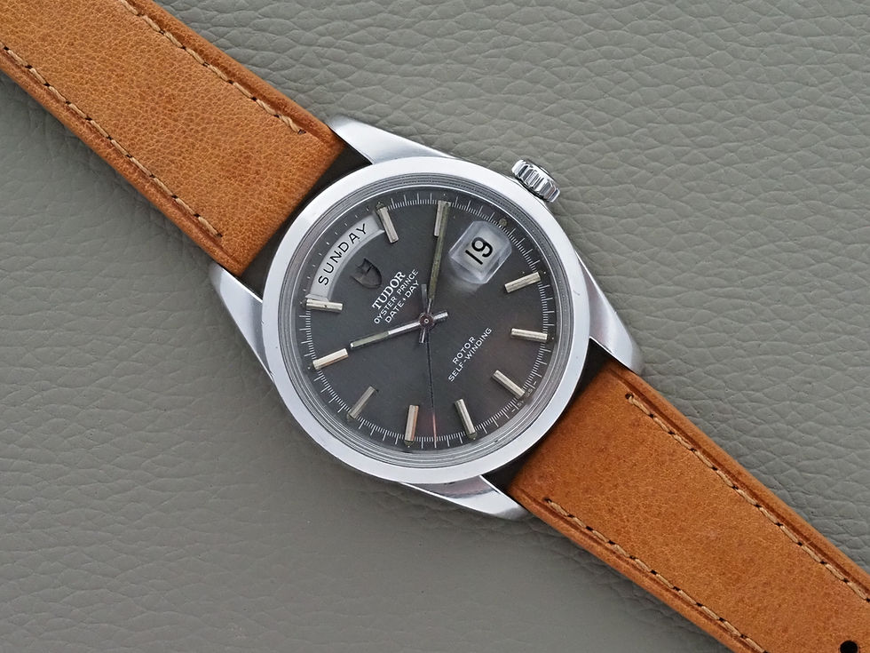 Miniature : Tudor Oyster Prince Date+Day Jumbo Ref. 7017/0 Gray Vertical Dial 1969