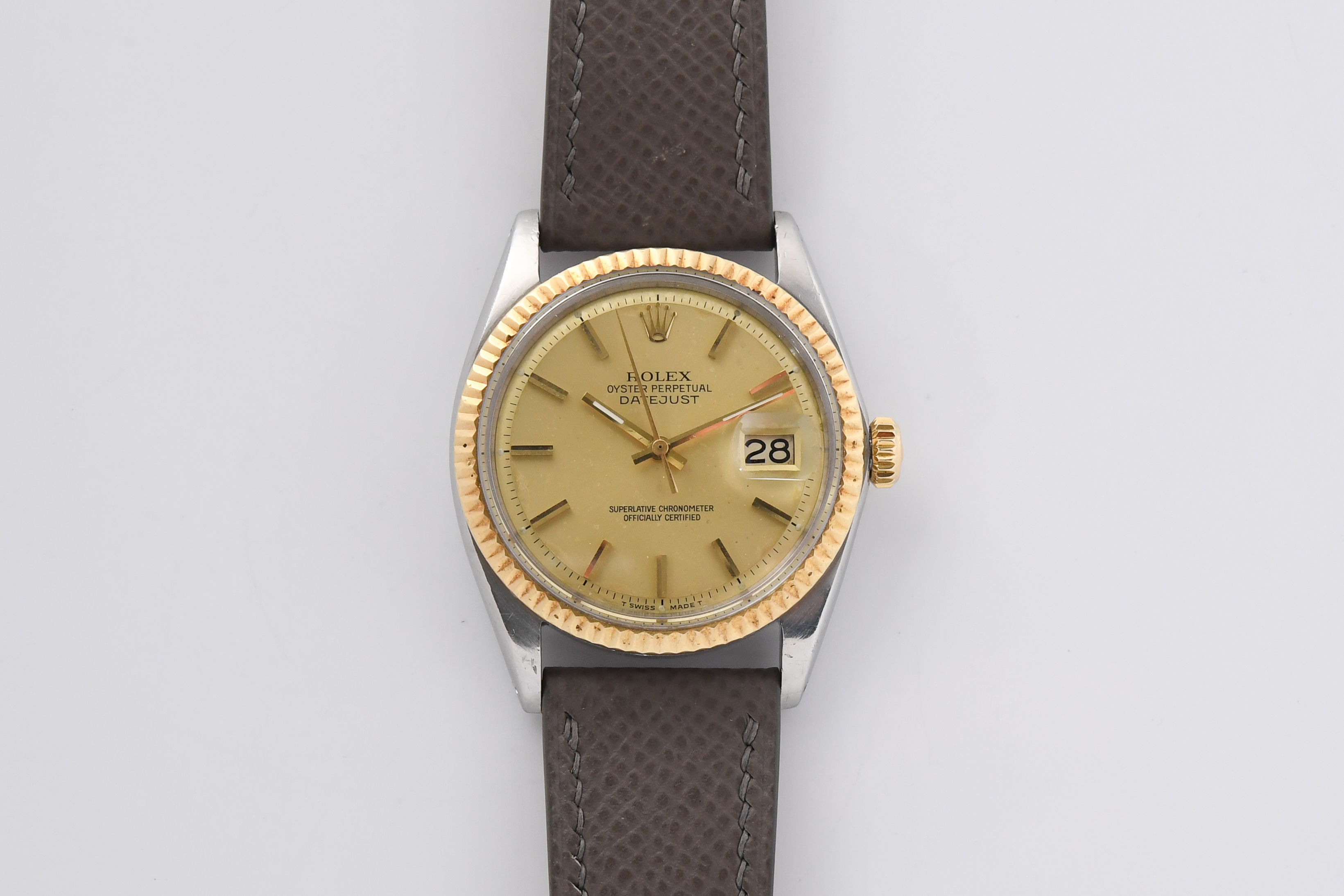 Rolex Datejust 1601 1963 Pie Pan