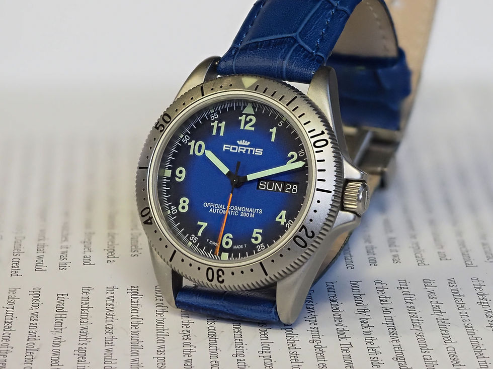 Thumbnail: FORTIS Watch 610.22.158.1 Cosmonauts Day Date