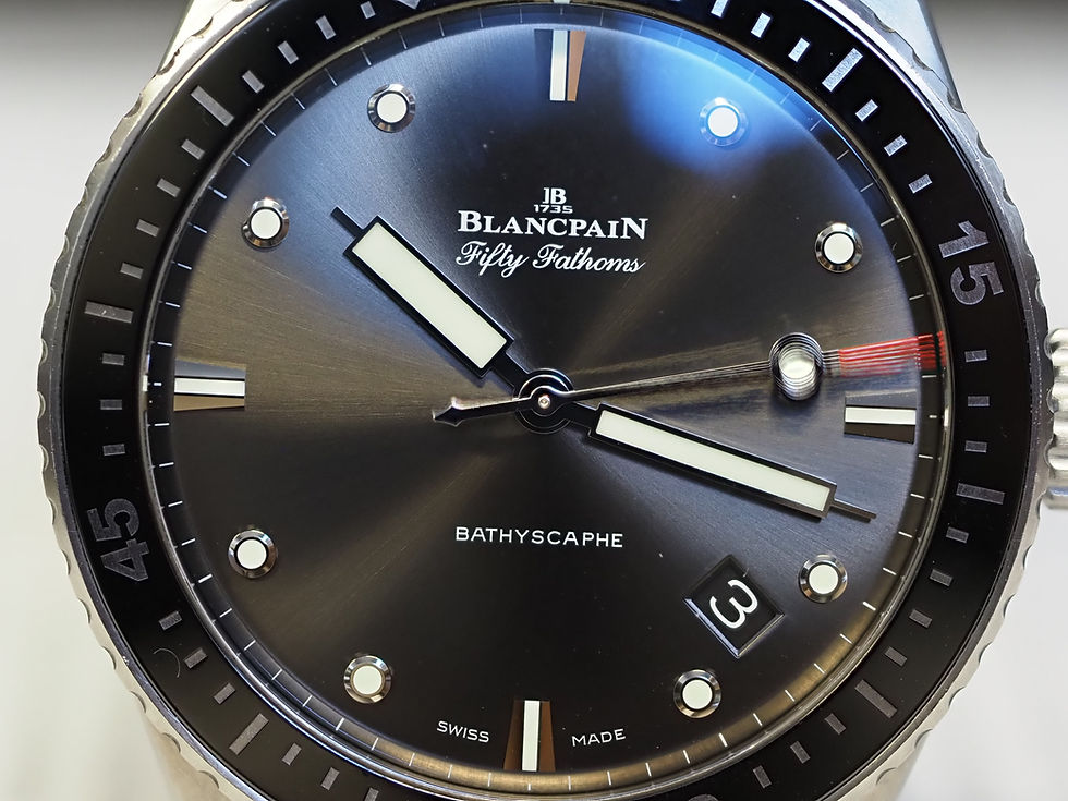Thumbnail: Blancpain Fifty Fathoms Bathyscaphe 5000 1110 B52A Box Papers 2022